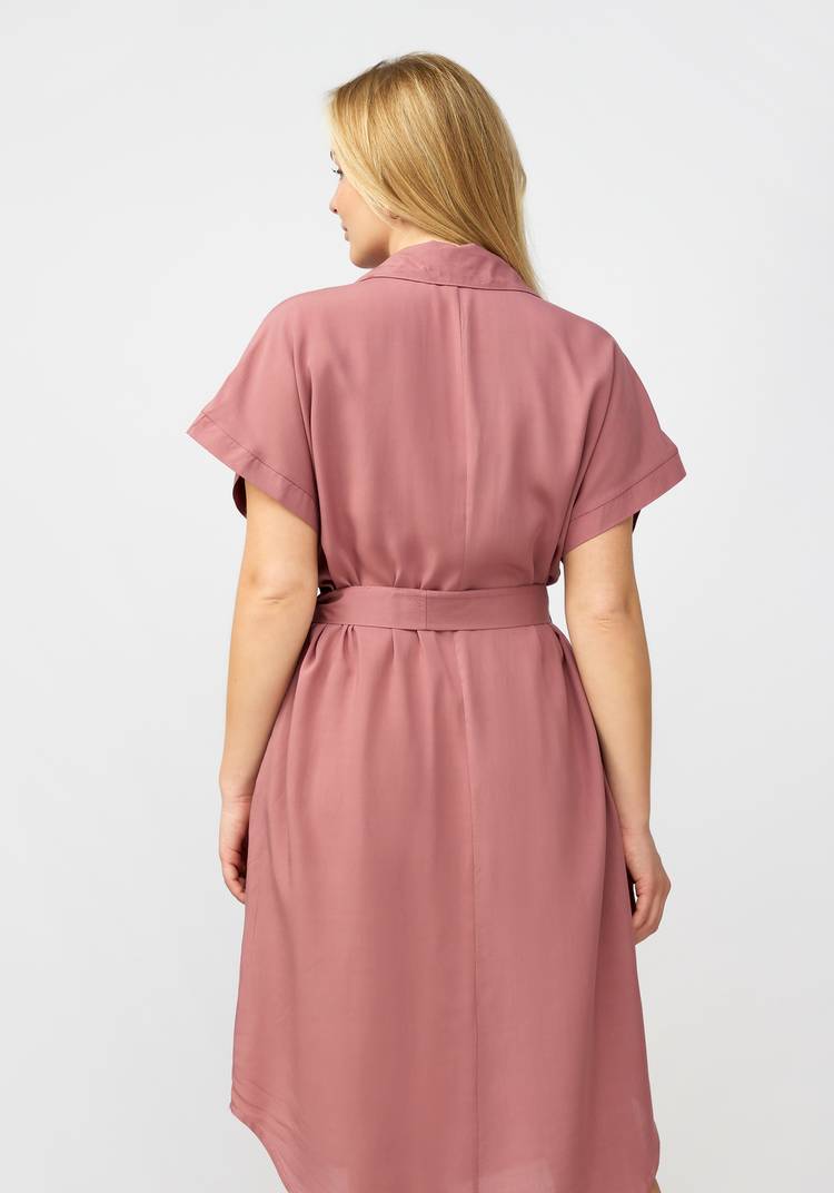 Платье рубашка на пуговицах шир.  750, рис. 6