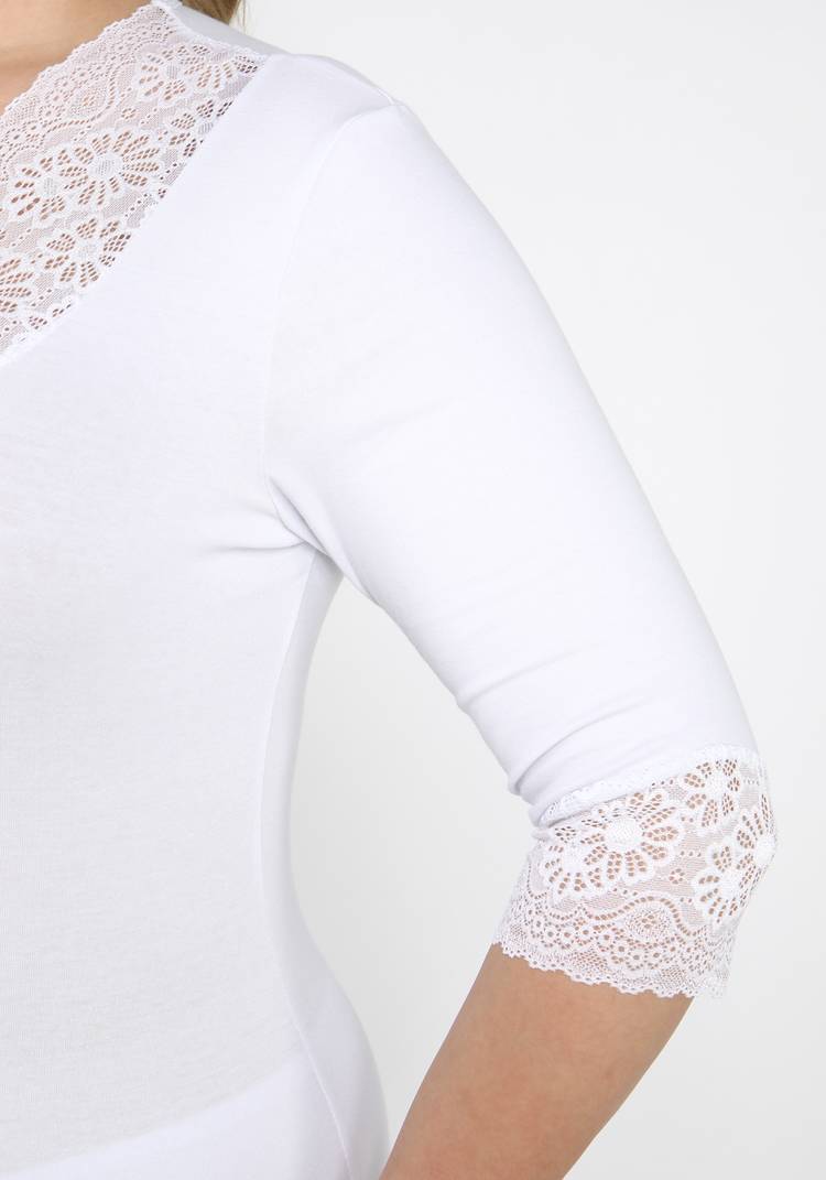 Майка с рукавом 3/4 Кармен шир.  750, рис. 4