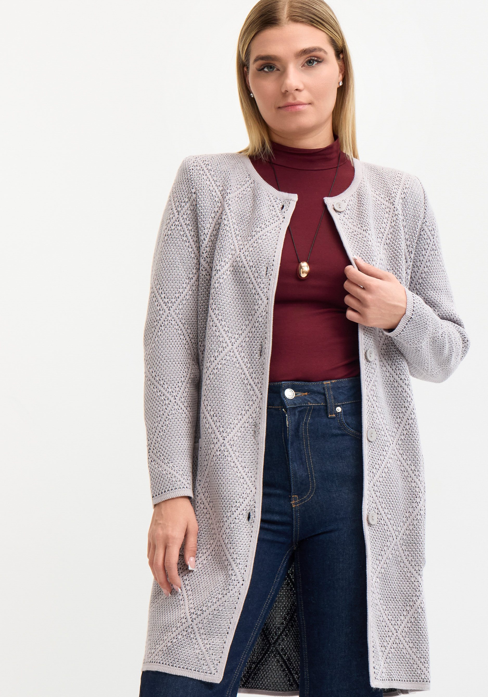 

Жакет "Нила", Серый