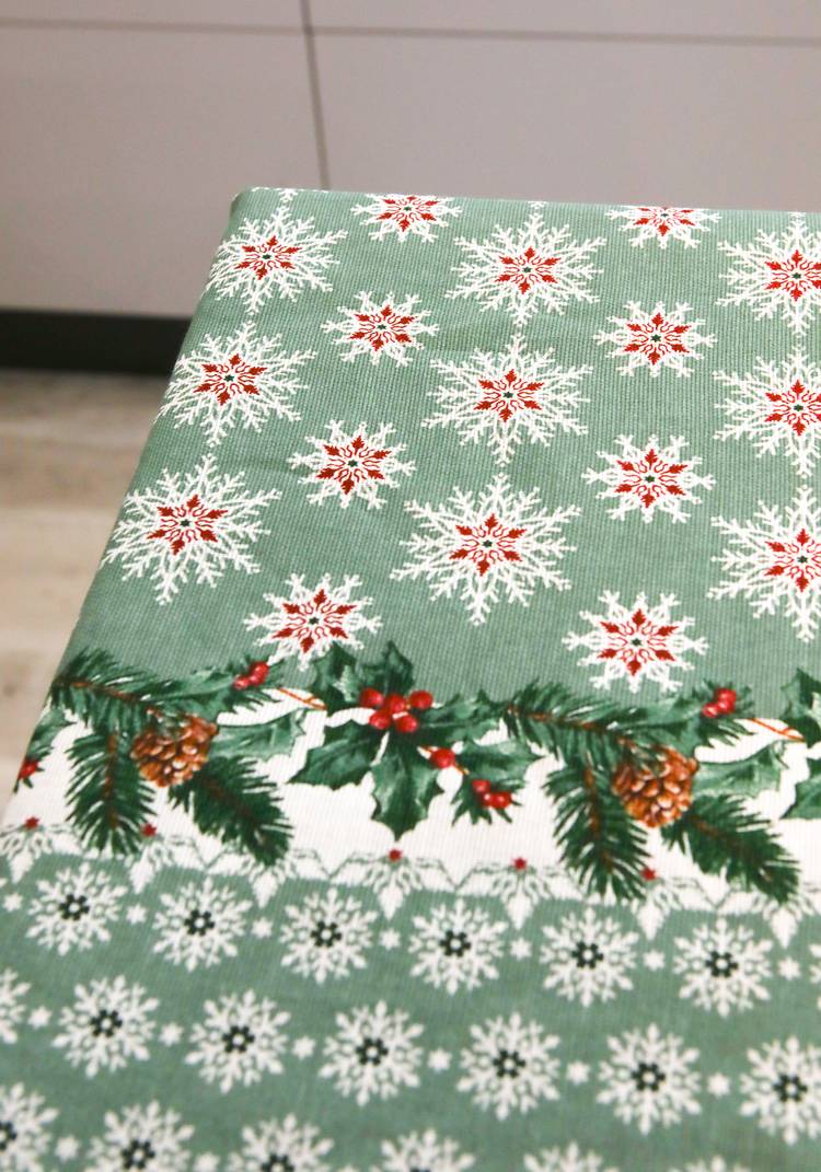 Скатерть с пропиткой Новогодняя шир.  750, рис. 4