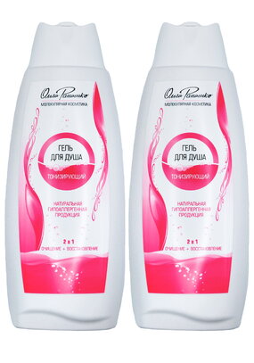 Гель для душа Живые молекулы, 2 шт.