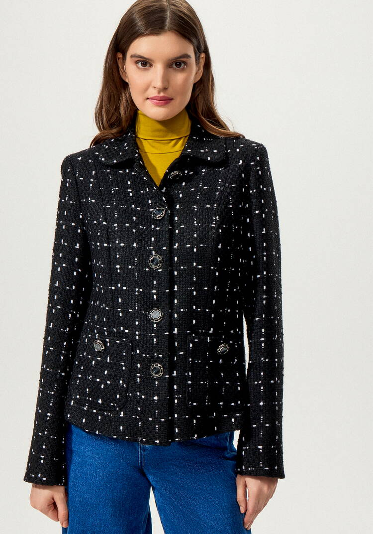 Пиджак с отложным воротником на подкладке шир.  750, рис. 13