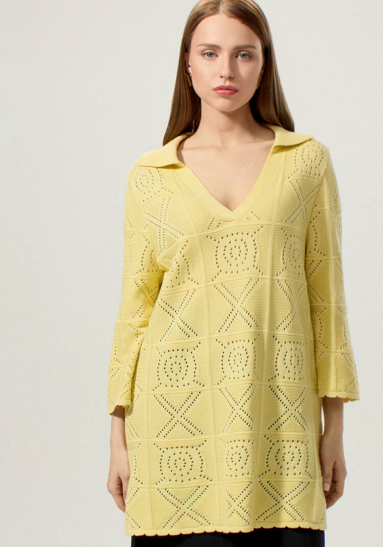 Туника с разрезами по бокам удлиненная шир.  750, рис. 15