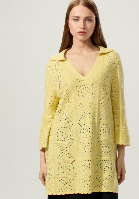 Туника с разрезами по бокам удлиненная шир.  580, рис. 15