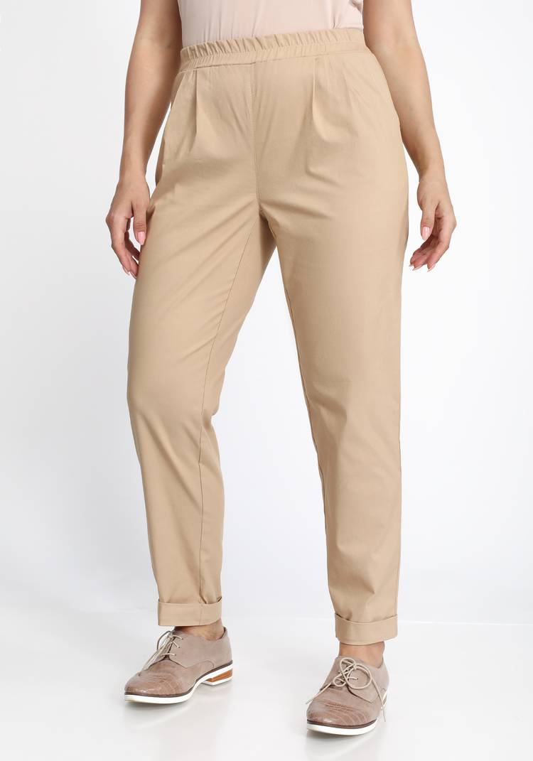 Брюки укороченные полуприлегающего силуэта шир.  750, рис. 12