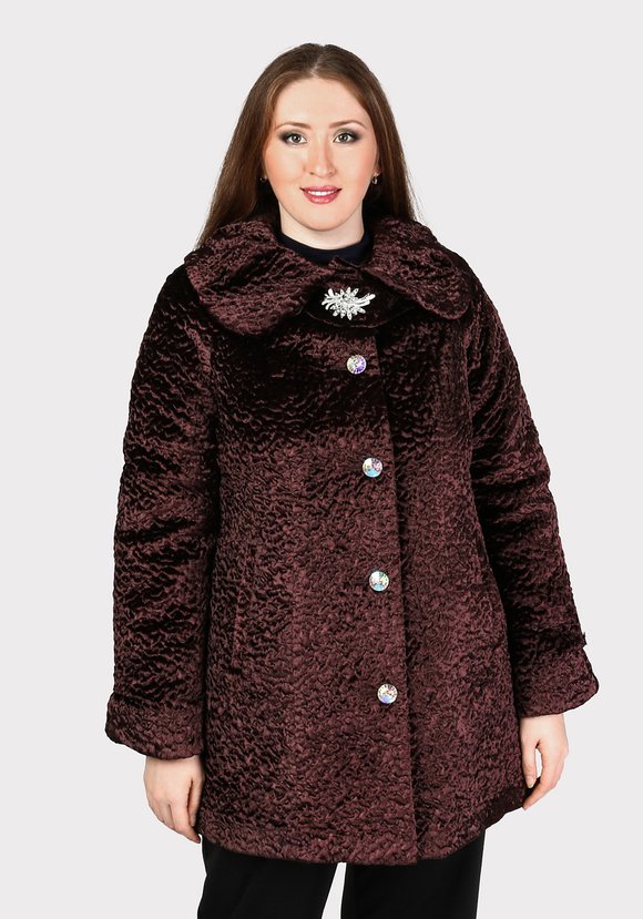 Шуба под каракуль шир.  580, рис. 4