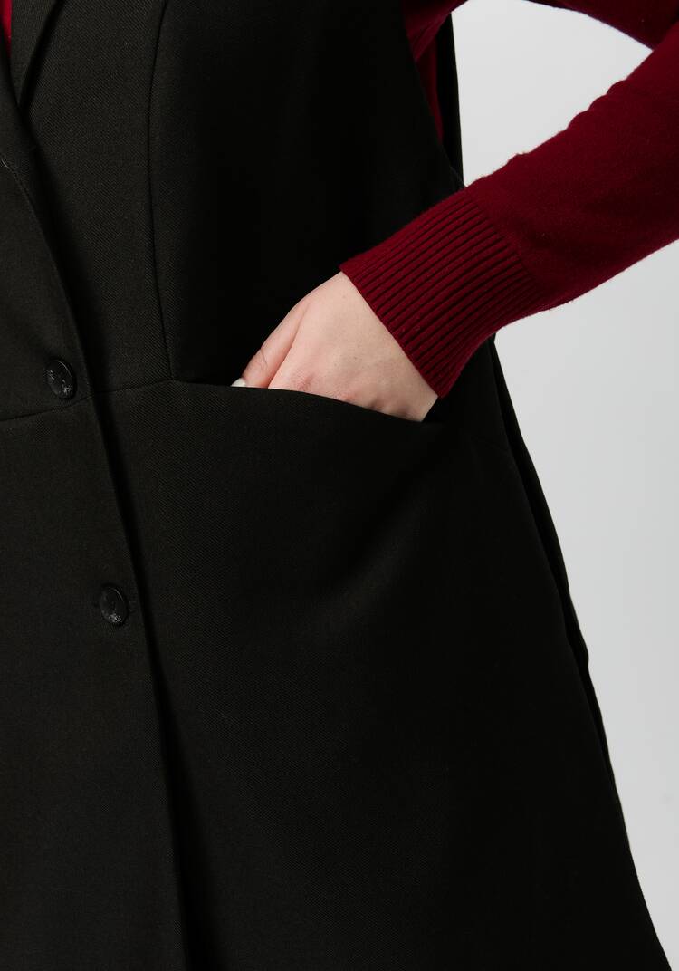 Жилет удлиненный с разрезами по бокам шир.  750, рис. 13