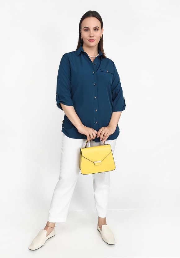 Блуза Прекрасный восторг шир.  580, рис. 9