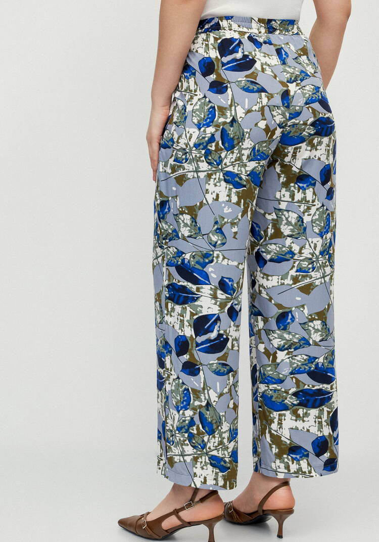 Брюки Калейдоскоп лепестков шир.  750, рис. 8