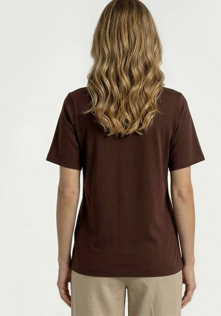 Блуза с принтом из льна шир.  750, рис. 11