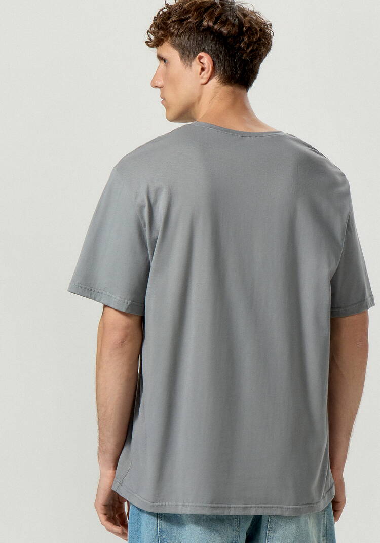 Комплект футболок с лаконичным принтом, 2 шт. шир.  750, рис. 4