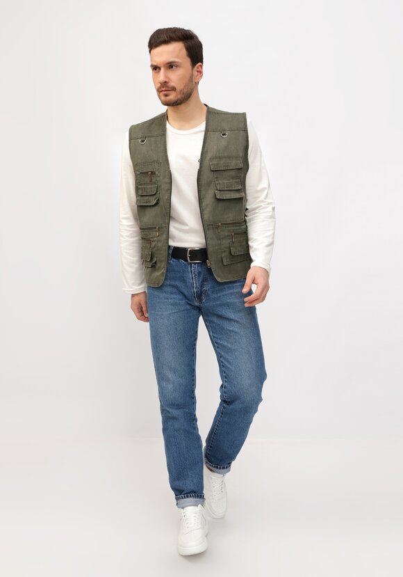 Жилет мужской с карманами шир.  580, рис. 16