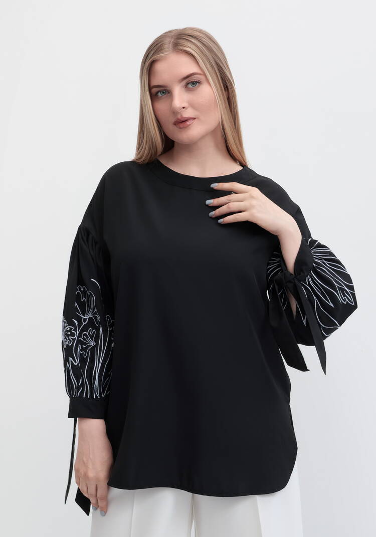 Блуза Самира шир.  750, рис. 18