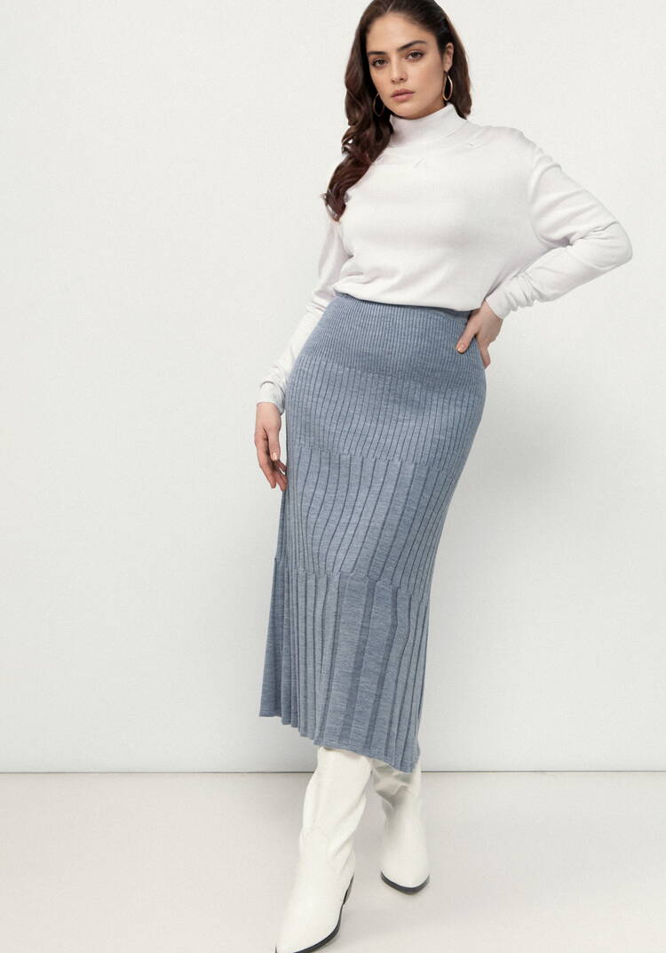 Юбка с фигурными складками шир.  750, рис. 19