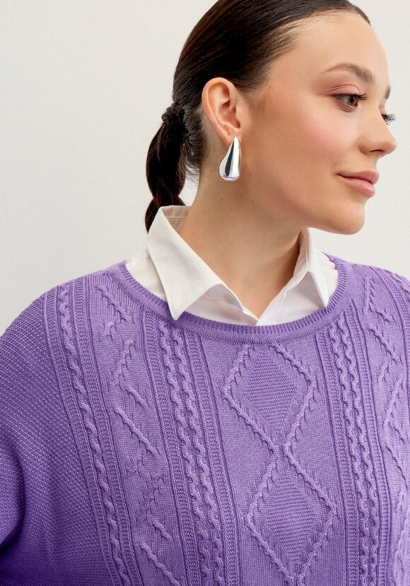 Джемпер женский свободного облегания шир.  580, рис. 19