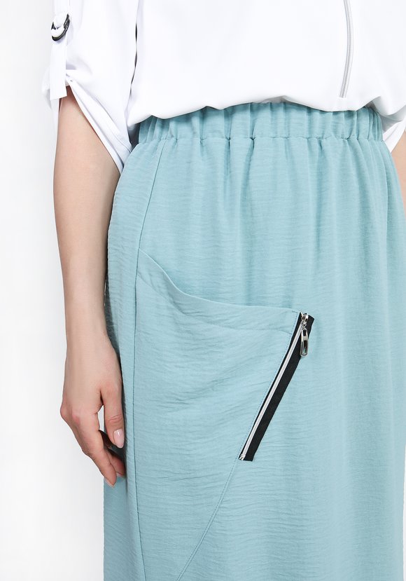 Юбка удлиненная шир.  580, рис. 8