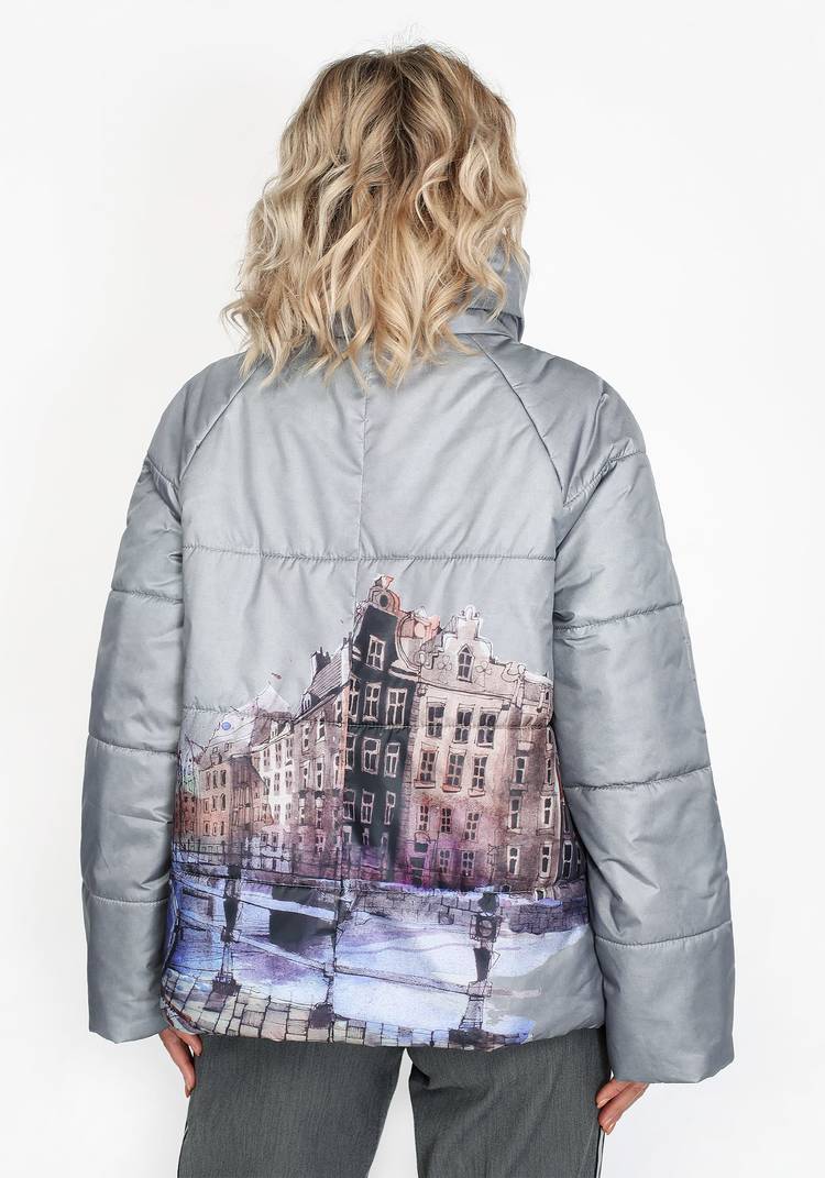 Куртка Красивый город шир.  750, рис. 4