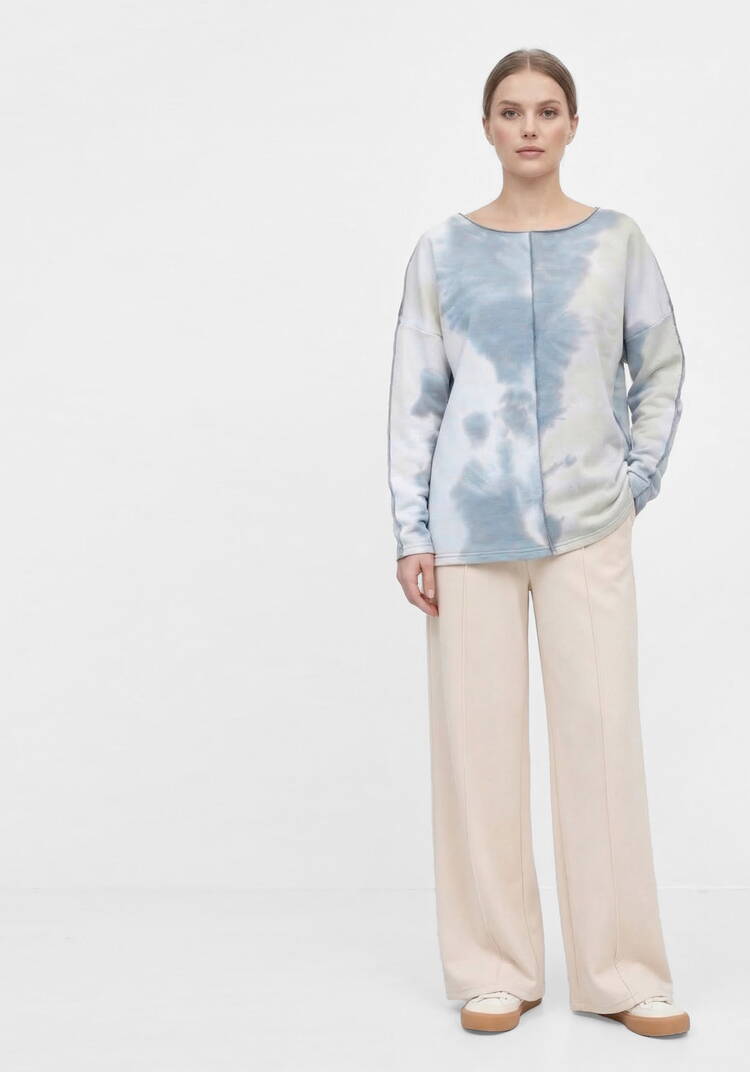 Лонгслив со спущенным плечом и оверлоком шир.  750, рис. 10