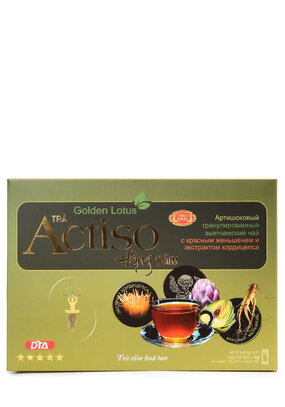 Чай с артишоком,женьшенем и кордицепсом 50 шт