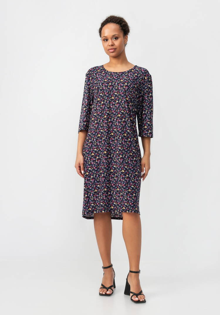 Платье Веточка сакуры шир.  750, рис. 9