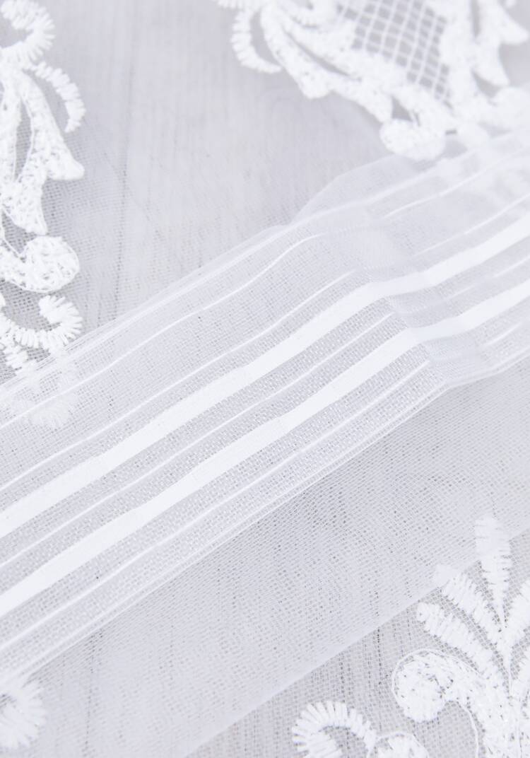 Тюль-сетка с вышивкой шир.  750, рис. 12