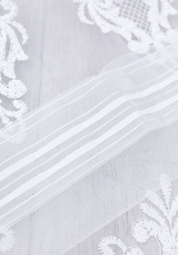 Тюль-сетка с вышивкой шир.  580, рис. 12