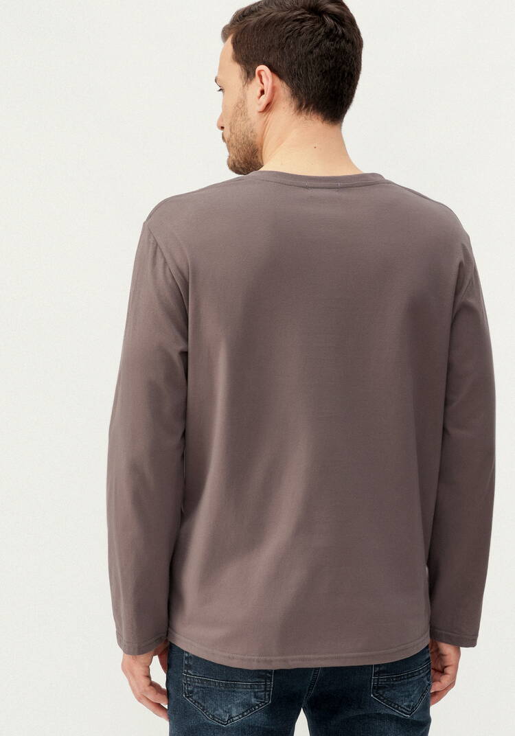 Комплект мужских лонгсливов с принтом шир.  750, рис. 33