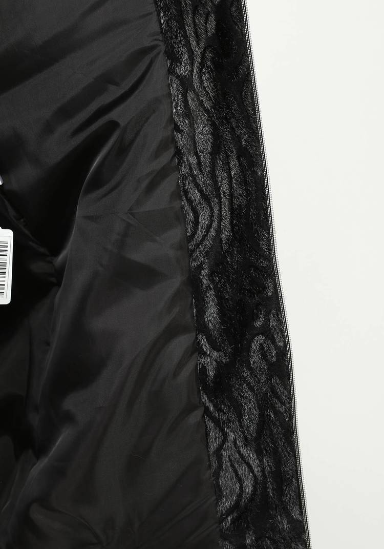 Шуба на молнии из эко-меха с капюшоном шир.  750, рис. 20