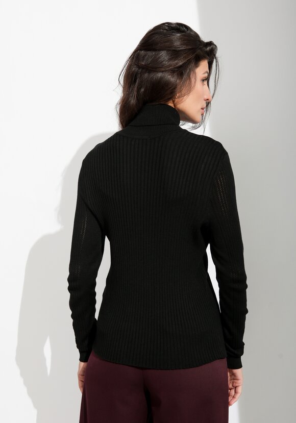 Водолазка из вискозы с ажурным узором шир.  580, рис. 29