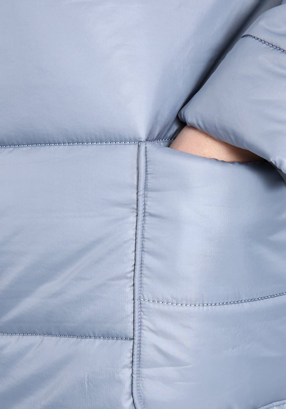 Пальто с горизонтальной стежкой шир.  580, рис. 4