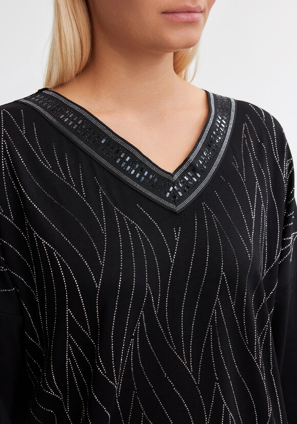 Блуза Изящные линии шир.  580, рис. 5