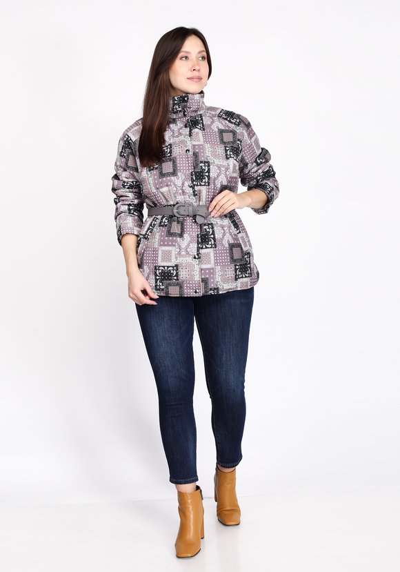 Куртка Оригинальный принт шир.  580, рис. 12