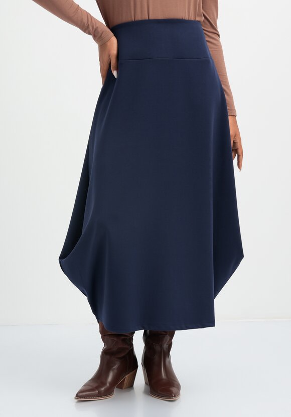 Юбка свободного кроя в стиле бохо шир.  580, рис. 1