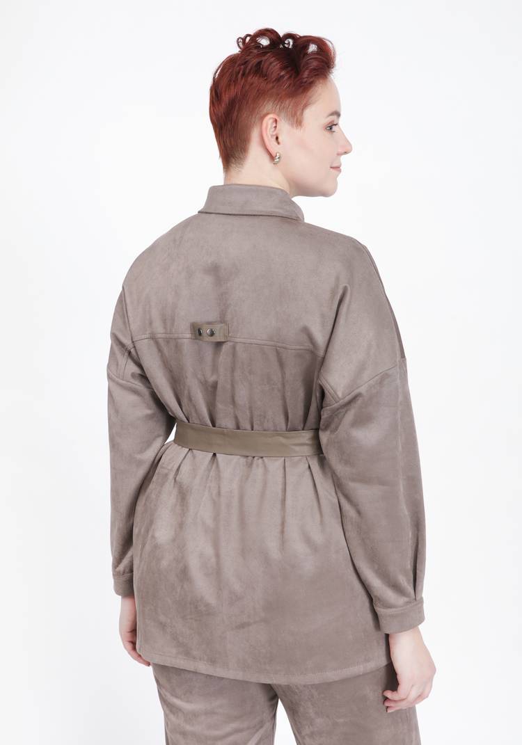 Рубашка-жакет с поясом шир.  750, рис. 3