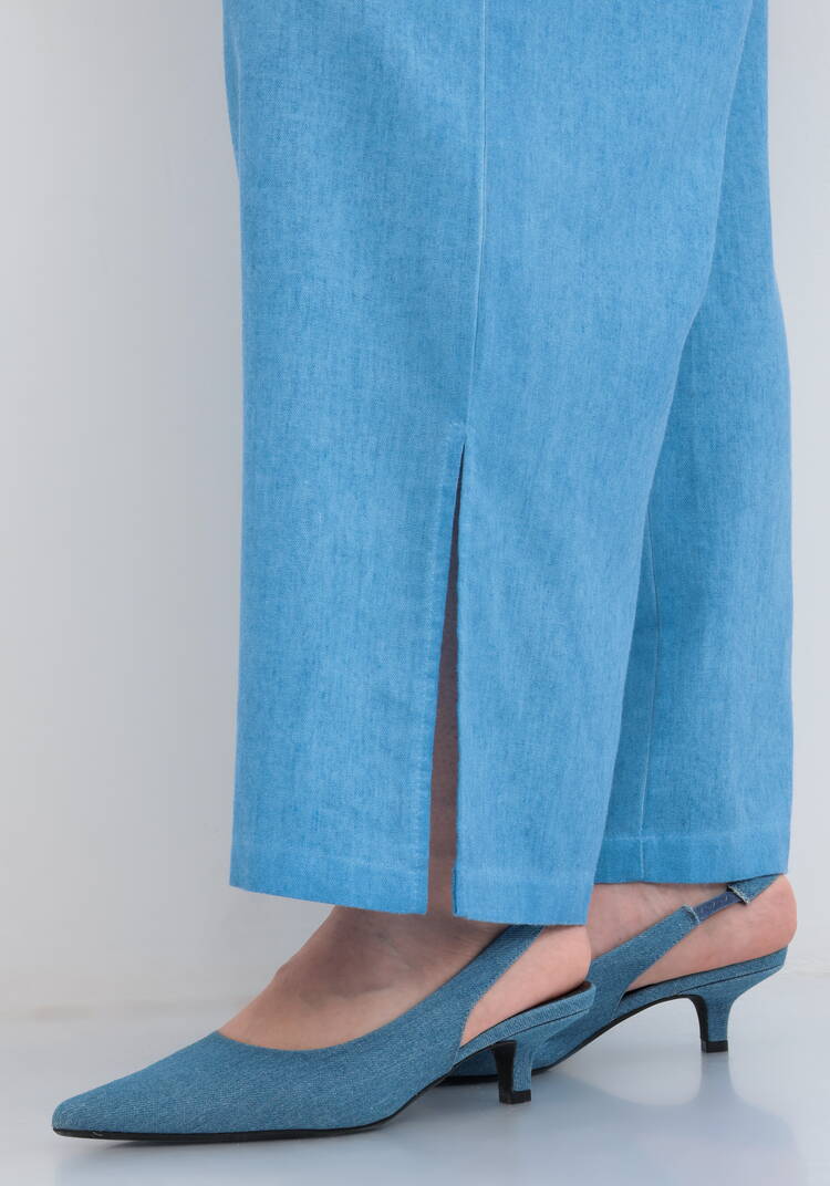 Брюки широкие на резинке со шнурком шир.  750, рис. 6