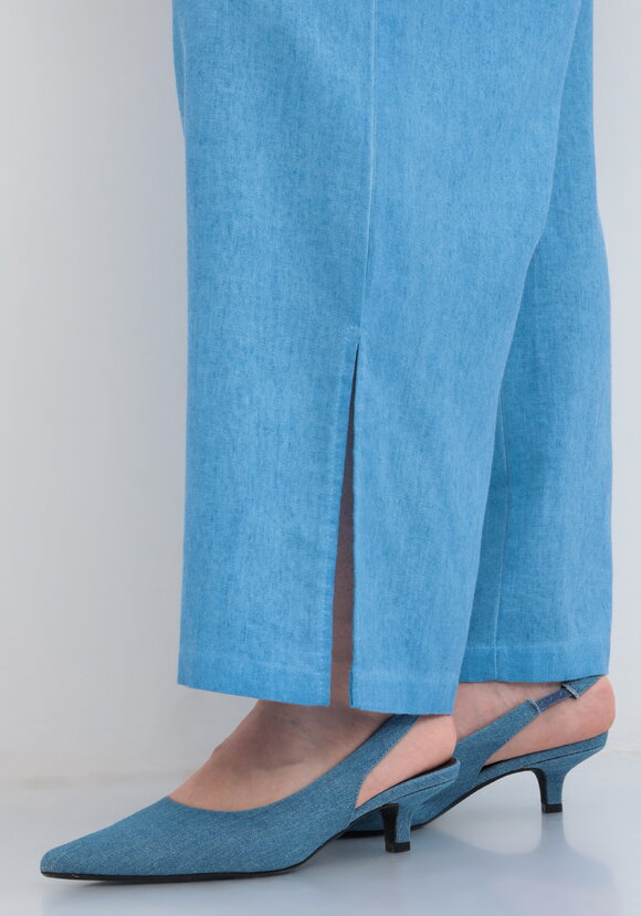 Брюки широкие на резинке со шнурком шир.  580, рис. 6