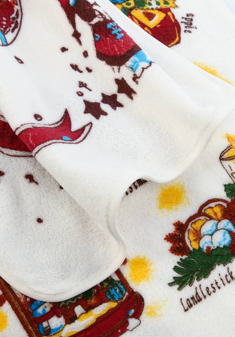 Полотенца кухонные Праздник, 4 шт. шир.  750, рис. 6