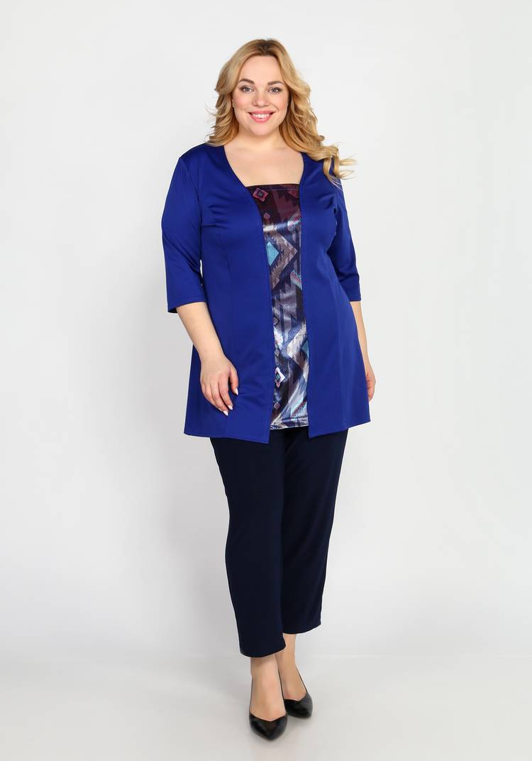 Туника с рукавом 3/4 шир.  750, рис. 7