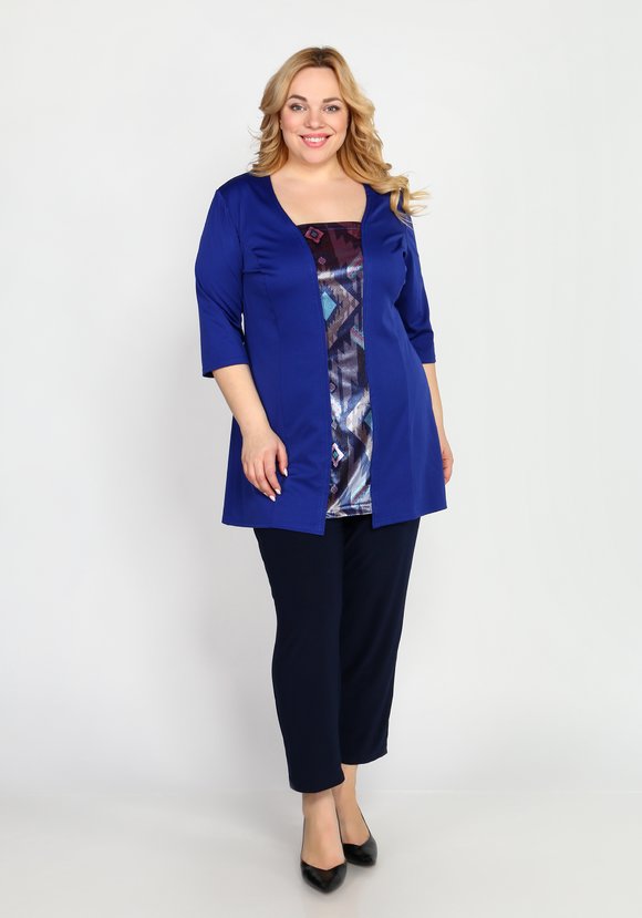 Туника с рукавом 3/4 шир.  580, рис. 7