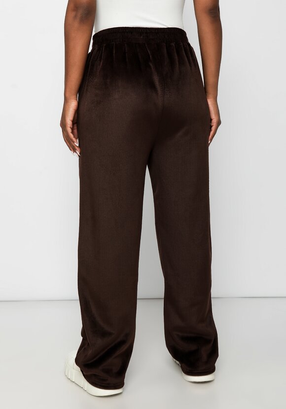 Брюки на меху велюровые Миранда шир.  580, рис. 10