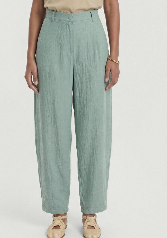 Брюки изо льна с поясом шир.  580, рис. 12