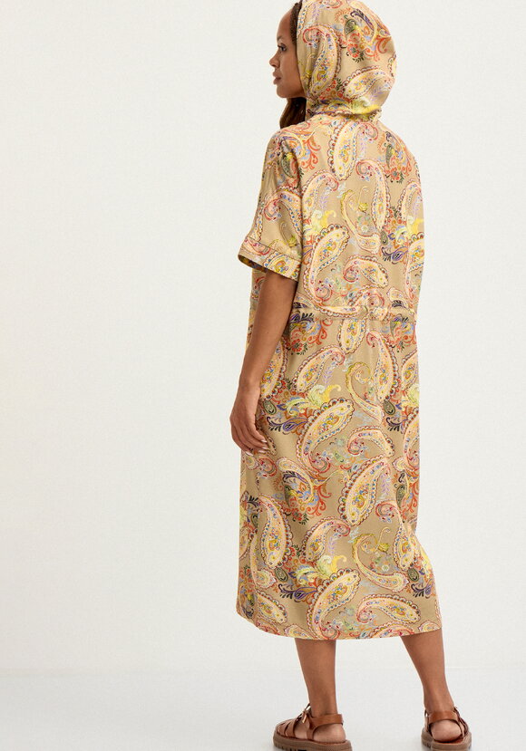 Платье изо льна с капюшоном шир.  580, рис. 3