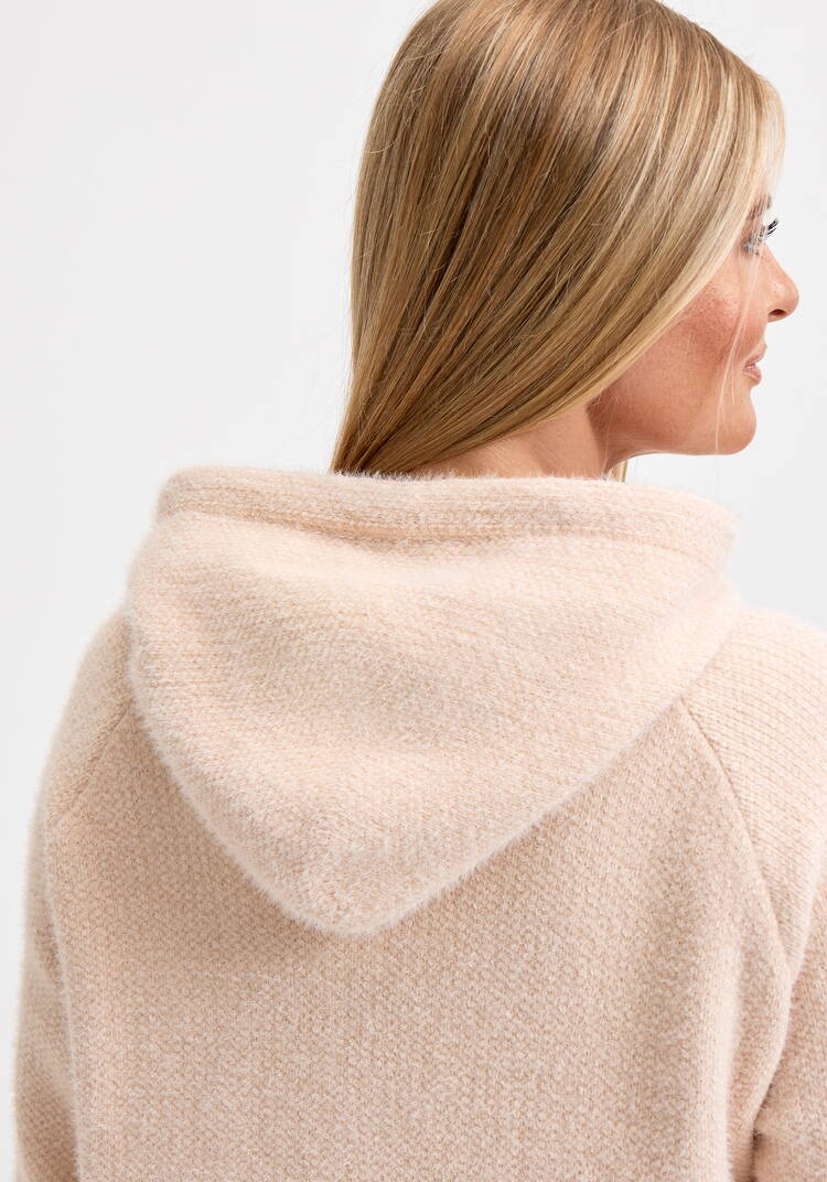 Кардиган на молнии с капюшоном Амели шир.  750, рис. 7