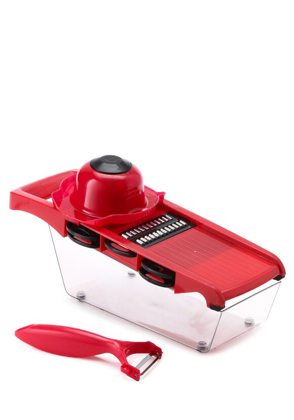 Терка-овощерезка 6 в 1 с контейнером шир.  580, рис. 1