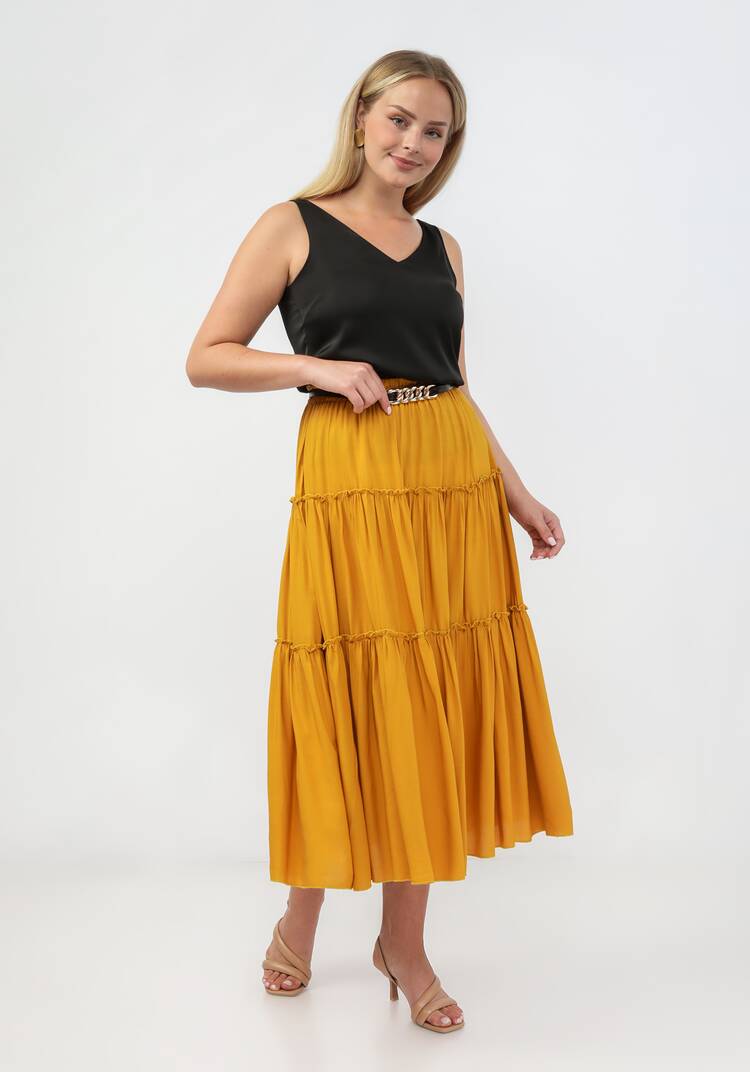 Женская юбка на резинке шир.  750, рис. 13