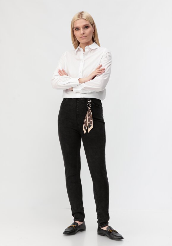 Джинсы скини Ариана шир.  580, рис. 9