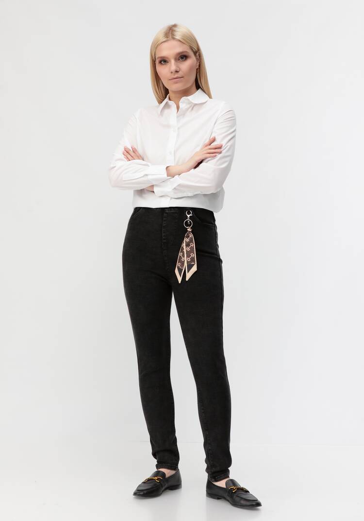 Джинсы скини Ариана шир.  750, рис. 9