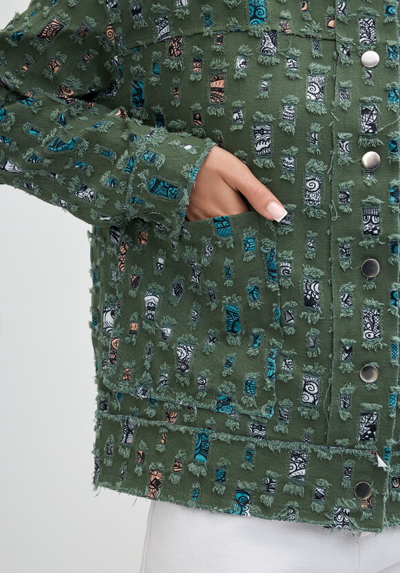 Куртка джинсовая Эйлис шир.  580, рис. 12