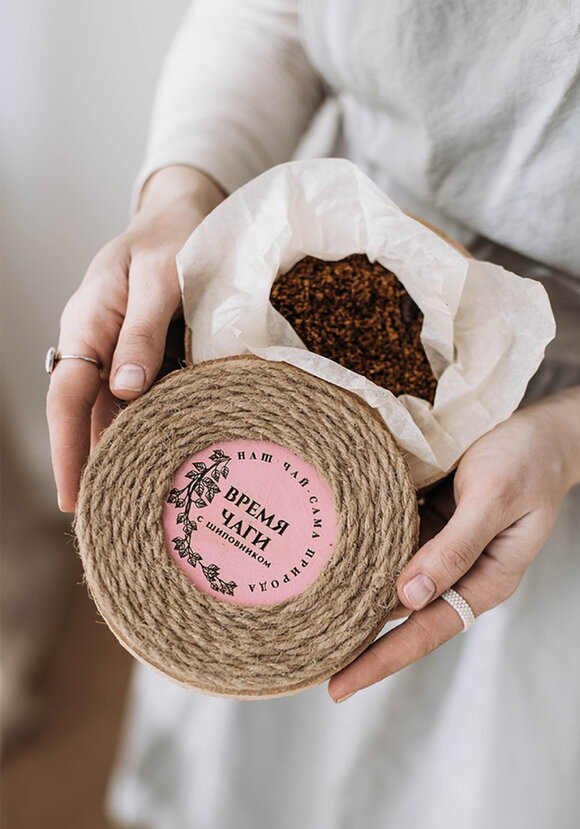 Чаи из чаги в берёзовых бочонках, 4 шт. шир.  580, рис. 12