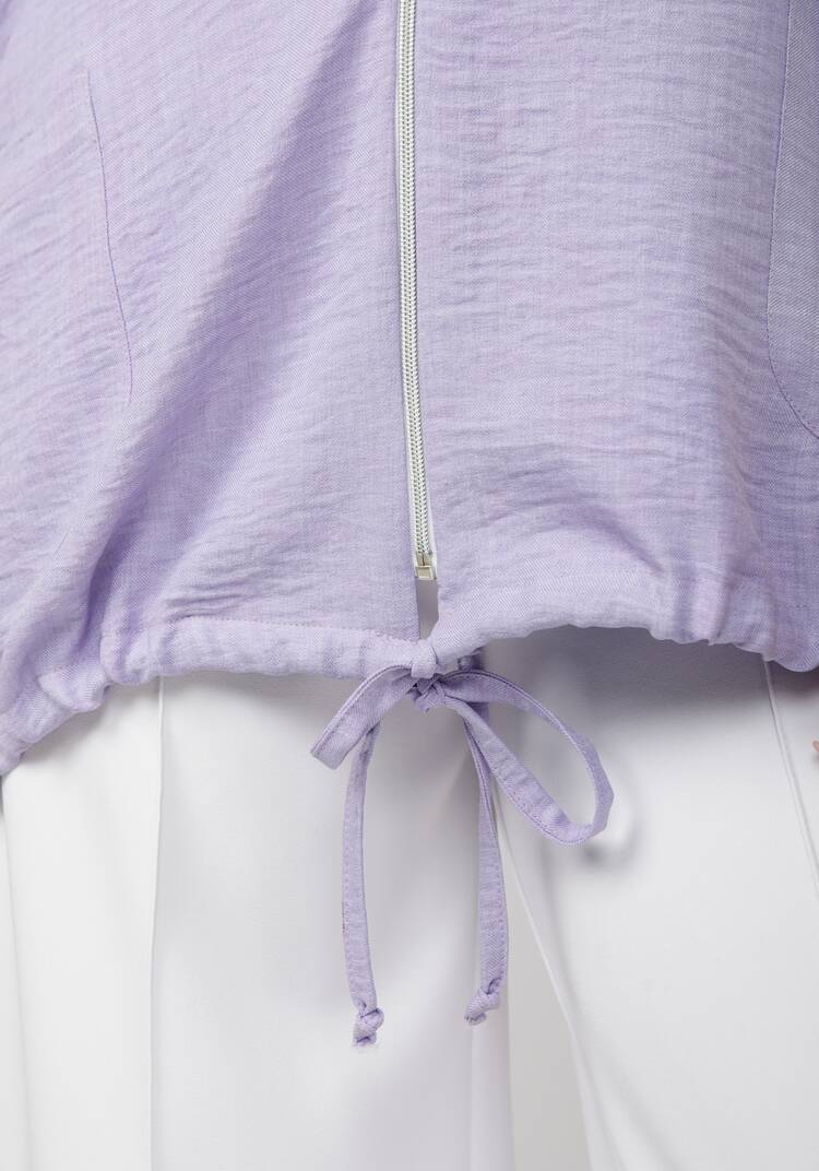 Жакет на молнии с капюшоном Амелия шир.  750, рис. 39